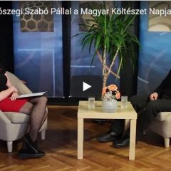 Beszélgetés Diószegi Szabó Pállal a Magyar Költészet Napja alkalmából