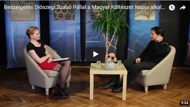 Beszélgetés Diószegi Szabó Pállal a Magyar Költészet Napja alkalmából